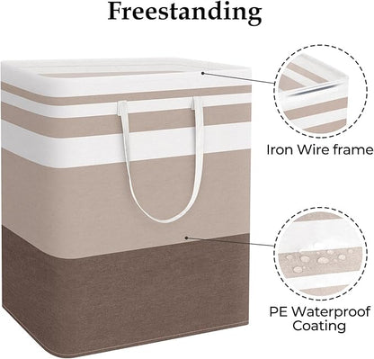 StorageRight Large Collapsible Laundry Basket Hamper