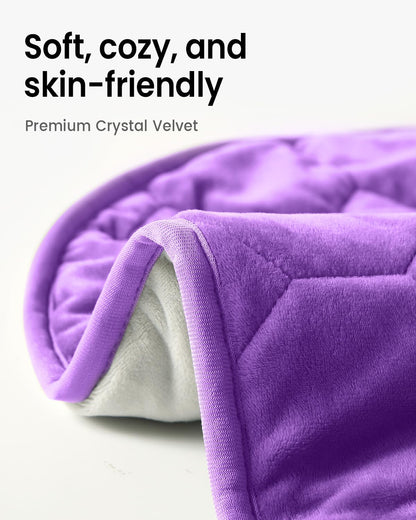 immtree Weighted Heating Pad for Deeper Pain Relief, 7lbs XXXL Size(29x24) with Fast Heat Technology, Heated Blankets for Adults, Relief for Back and Shoulder and Knee