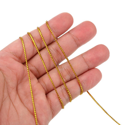 PATIKIL 110 Yards Decorative Metallic Bakers Twine, 1 Rolls Wrapping Twine String Rope DIY Tie Gift Packing Materials for Christmas Crafts Wedding Present,Gold & Silver