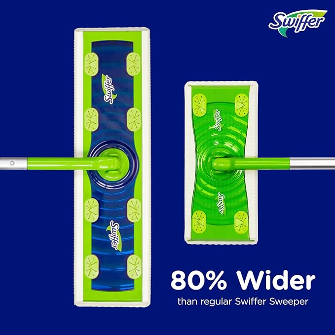 Swiffer Sweep + Mop XL, Broom & Mop Alternative, Floor Cleaner