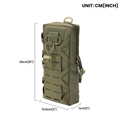 EXCELLENT ELITE SPANKER Tactical EDC Pouch Molle Utility Tool Pouches Gadget Organizer Pocket Waist Belt Bag(Ranger Green)