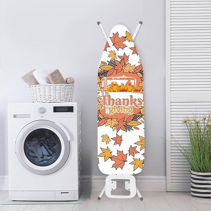 Maple Leaf Ironing Board Cover and Pad Stain Resistant Thick Thanksgiving