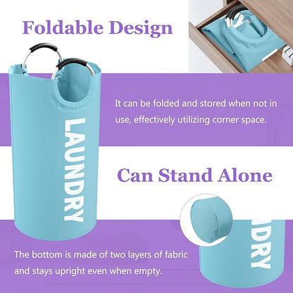 Set of 2 Collapsible Laundry Baskets