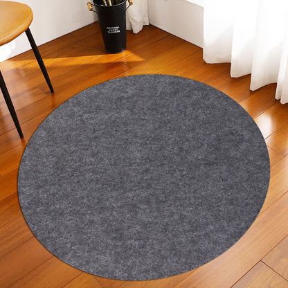 Waterproof Rug Pad Round 1/4 Thick Waterproof Non-Slip Rug Pad， Pad for Hardwood Floors， Rug Pads for All Floors and Finishes, Keeps Carpets in Place Soft and Safe（3FT）