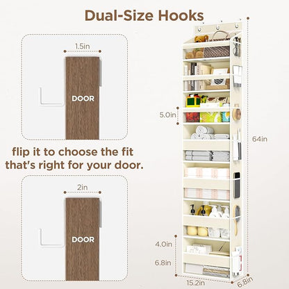 Over The Door Organizer, 7 Tier Door Hanging Organizers