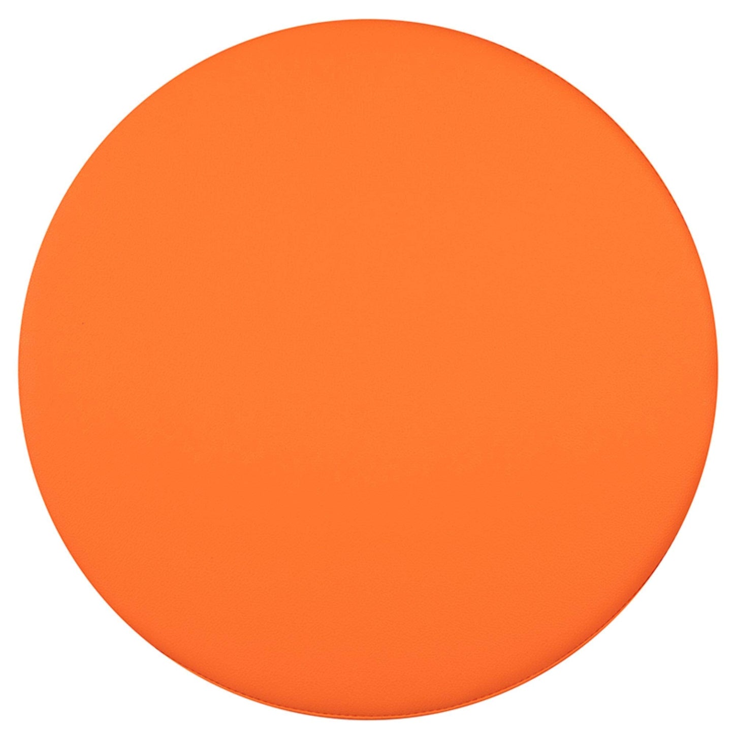 Flash Furniture Nicholas Soft Seating Flexible Circle for Classrooms and Common Spaces - 18" Seat Height (Orange)