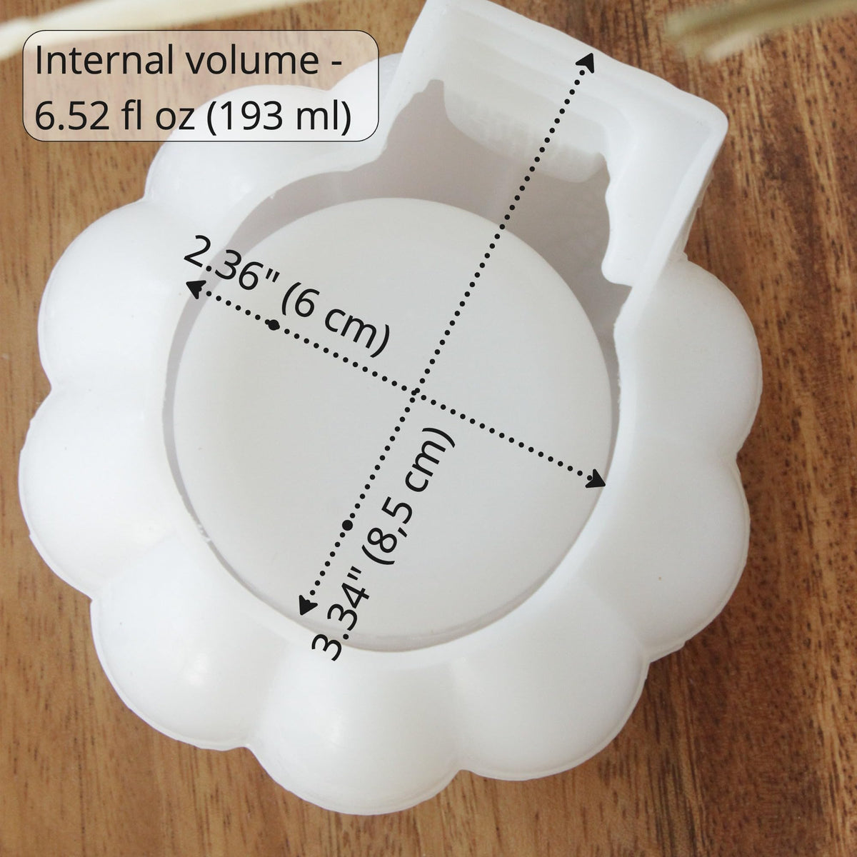 Pumpkin Jar Resin Mold with Witch Hat – Halloween Silicone Mold for Epoxy, Plaster, Candle Holder, Trinket Box, DIY Decor