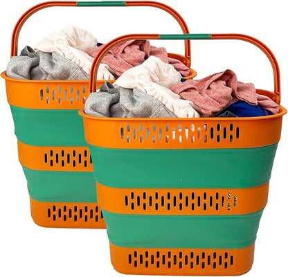SAMMART 38L Collapsible Laundry Basket