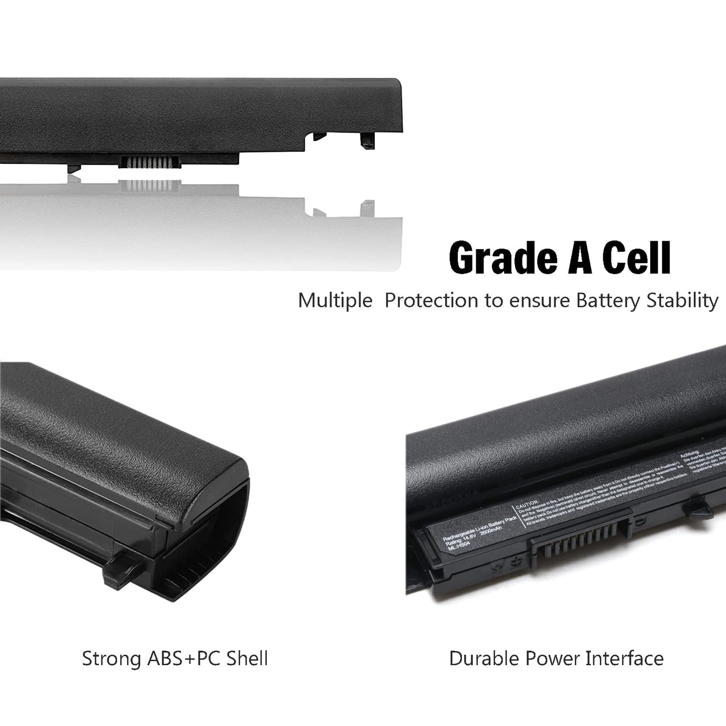 807956-001 HS03 Replacement Laptop Battery for HP Pavilion 15-AC 15-AF 15-BA 15-AY Series 15-ac121dx 15-ac130ds 15-ba079dx 15-ba009dx 15-ba113cl 15-af113cl 15-af131ca 15-af112nr 15-af093ng 15-af087nw
