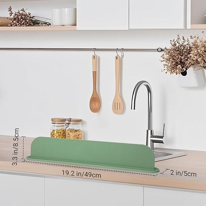 19.29 inch Silicone Sink Splash Guard, Splash Guard