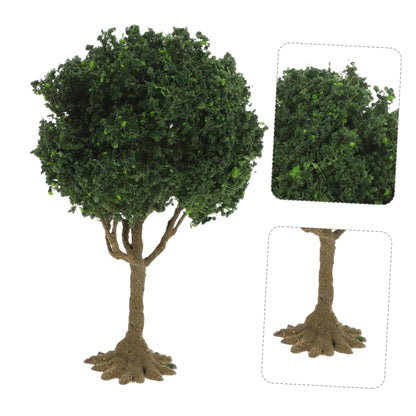 YARNOW Landscape Tree Model 3.93 Inch Miniature Trees for Model Train Scenery Architectural Models Realistic Fake Trees for DIY Crafts and Scenic Layouts