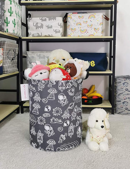 QUEENLALA Large Storage Basket, Laundry Hamper/Bathroom/Home Decor/Collapsible