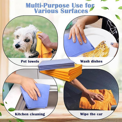 Ultra-Absorbent Miracle Cleaning Shammy, Super Absorbent Cleaning Cloth
