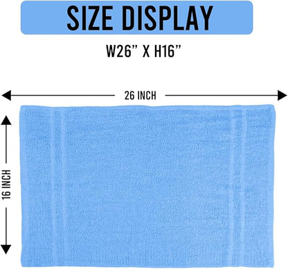 Hand Towels Light Blue Economy Salon Towels