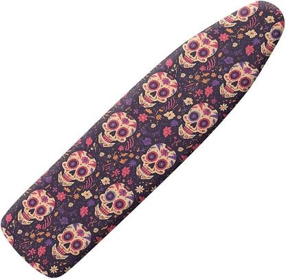 Halloween Skull Steam Ironing Board Cover Mexican Sugar Skulls 15x54 Inch