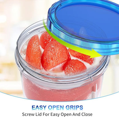 Food Storage Freezer Containers Clear Bottom