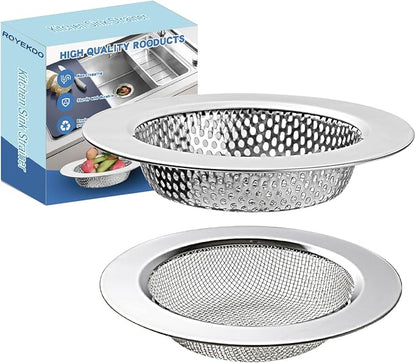 RQYEKDO Kitchen Sink Strainer Stainless Steel