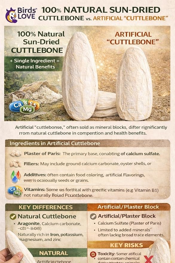 Farm to Feathers™ Economy & Thin Spray Millet with Cuttlebone Bundle – USA Grown Millet Sprays for All Birds, Cockatiels, Lovebirds, Parakeets, Finches – 7 Ounce (Pack of 1) + 4" Cuttlebone (4-Pack)