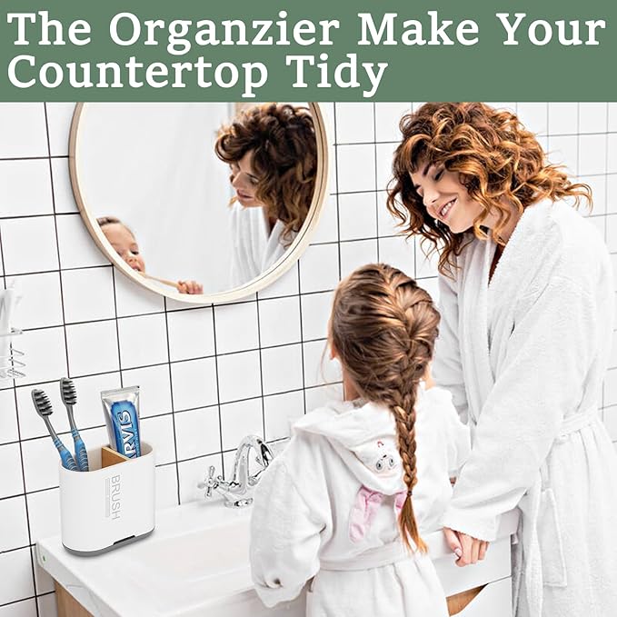 Toothbrush and Toothpaste Holder