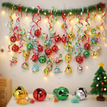 240PCS/0.24IN Small Bells for Crafts Mini Craft Bells with Jingle Sound Perfect for DIY and Christmas Home Decorations