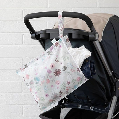 Bumkins Waterproof Wet Bag for Baby, Swim Suit, Cloth Diapers, Pump Parts