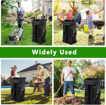 Trash Bag Holder, Metal Garbage Bag Holder, 30-45 Gallon Portable Trash Bag
