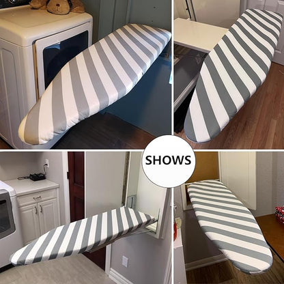 SheeChung Over The Door Ironing Board Cover 14x42 Inch, Thick Iron Covers