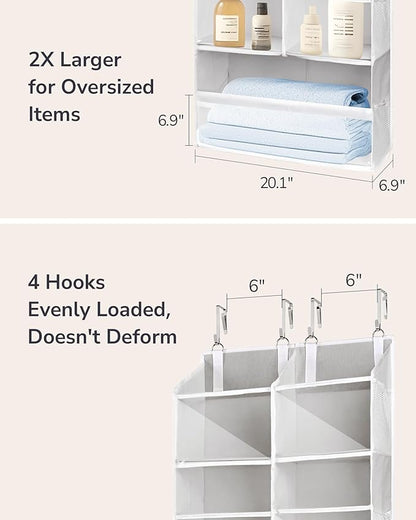 ULG Over the Door Organizer, 5-Tier Extra Large Hanging Storage