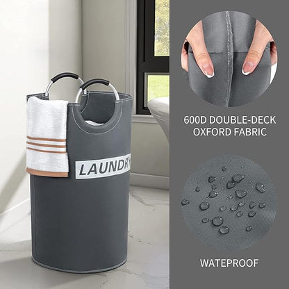 ZEROJETLAG 82L Large Laundry Basket Collapsible Hamper