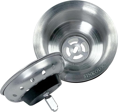 SinkSense Kitchen Sink Heavy Duty Basket Strainer Drain