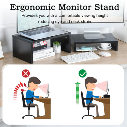 TEAMIX High/Low Stand Riser Set of 2