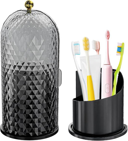 Multifunctional Rotating Toothbrush Holders