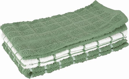 Ritz Premium 100% Cotton Terry Check Kitchen Dish Towels