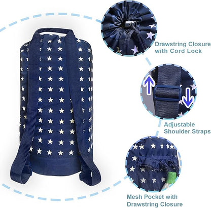 Dalykate Backpack Laundry Bag, Laundry Backpack