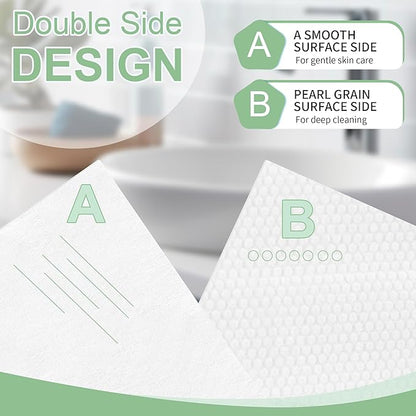 GRANNY SAYS Disposable Face Towel, Face Towelettes Disposable, Disposable Towels