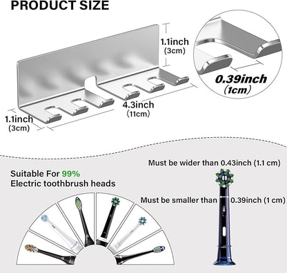 Electric Toothbrush Head Holder, Toothbrush Holders Wall Mounted, Electric