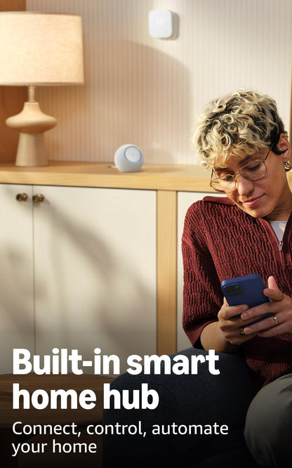 Amazon Echo Dot Max (newest model), Alexa speaker with room-filling sound and nearly 3x bass, Great for living rooms and medium-sized spaces, Designed for Alexa+, Graphite