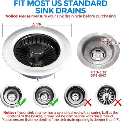 zaa Kitchen Sink Drain Strainer