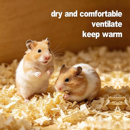 hamster wood shaving bedding,wood shavings for bird bedding,natural aspen shavings,low-dust nesting material,for cages,nest boxes,for parrots hedgehog reptile chinchilla small animal bedding & litter