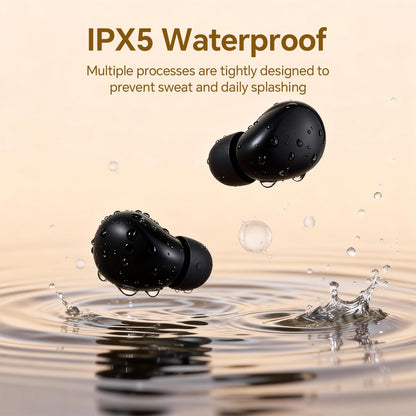 Smallest Invisible Mini Earbuds Wireless Bluetooth, Low Profile Micro Tiny Discreet Hidden Earbuds for Work, Small Headphones, Invisible Sleep Wireless Earphone IPX5 Waterproof for Small Ear Canals