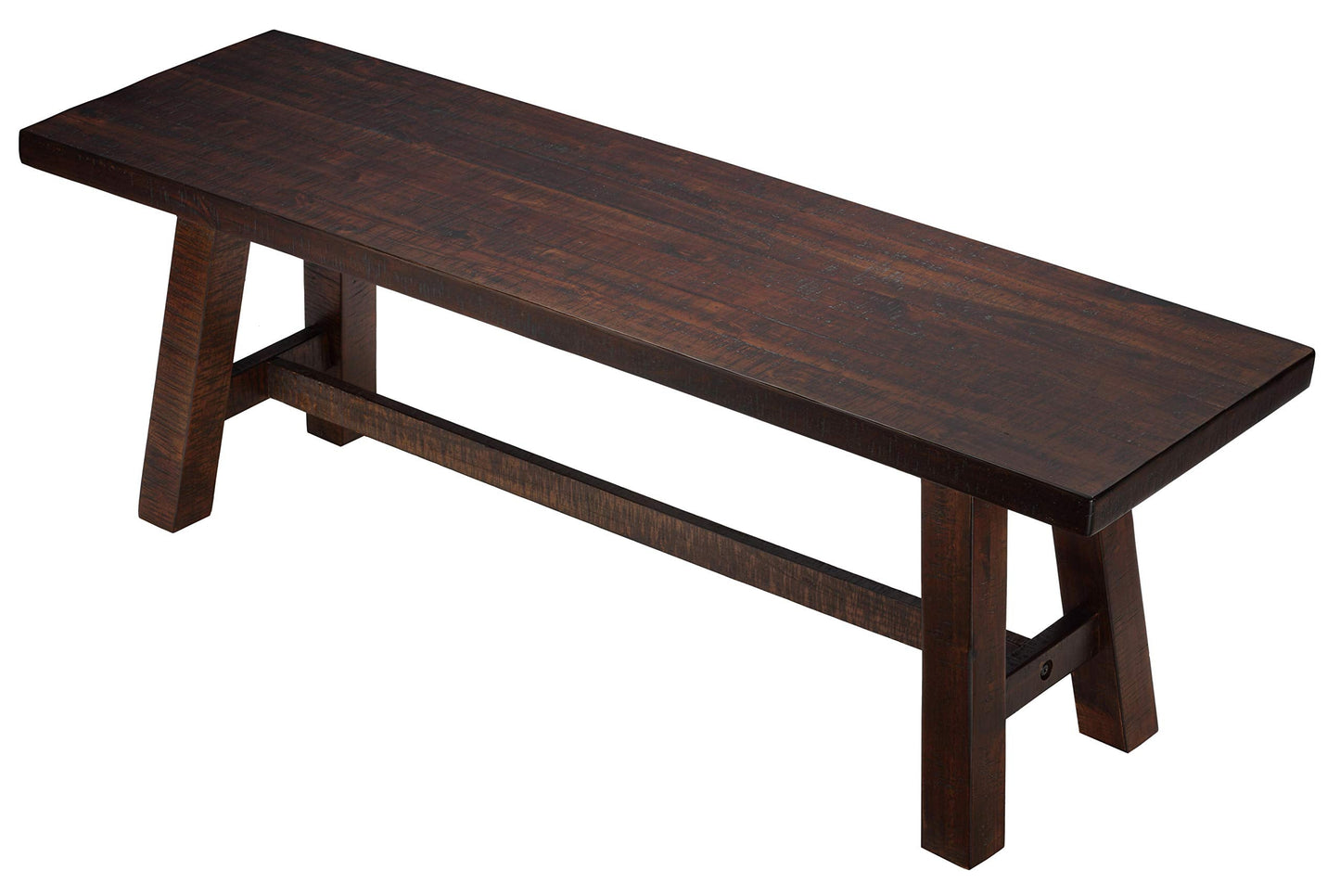 Cortesi Home Figi Dining Bench, Rustic Wood
