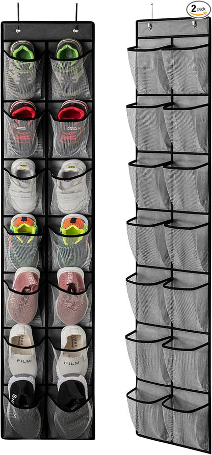 KEEPJOY Over the Door Shoe Organizer, Hanging Shoe Organizer