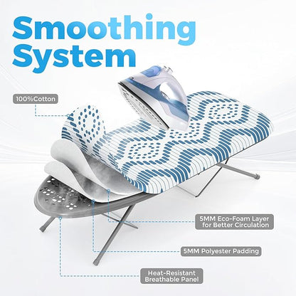 KINGBOARD Tabletop Ironing Board, Small Ironing Boards