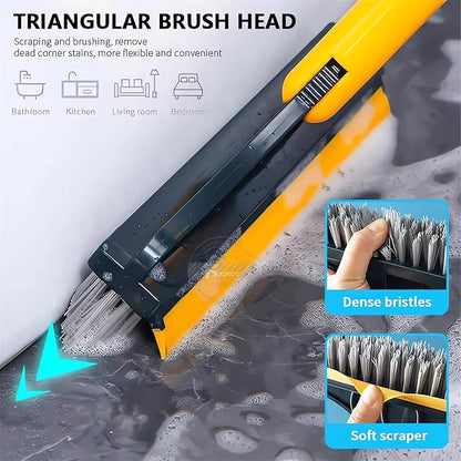 Cleaning Scrub Brush with Long Handle Heavy Duty