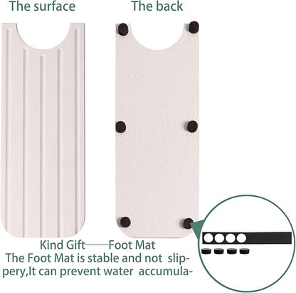 20inch x 4inch Kitchen Sink Faucet Mat, Water Absorbing Stone Faucet Splash