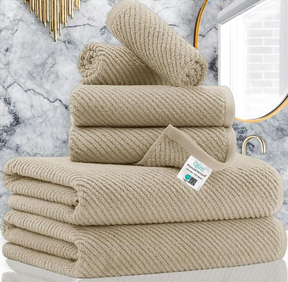 VOOVA & MOVAS Tan Bath Towels