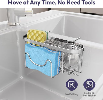 SWTYMIKI Sponge Holder for Kitchen Sink