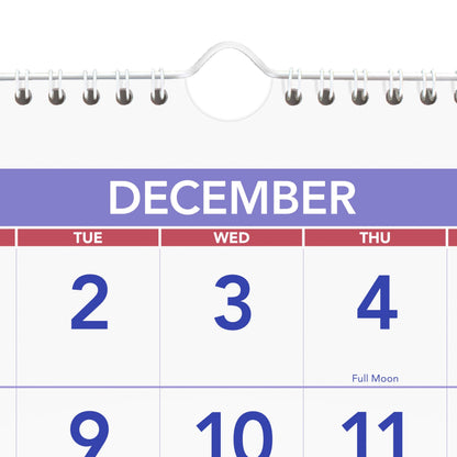AT-A-GLANCE 2026 Wall Calendar, 12" x 27", Large, Vertical, 3-Month Reference (PM112826)