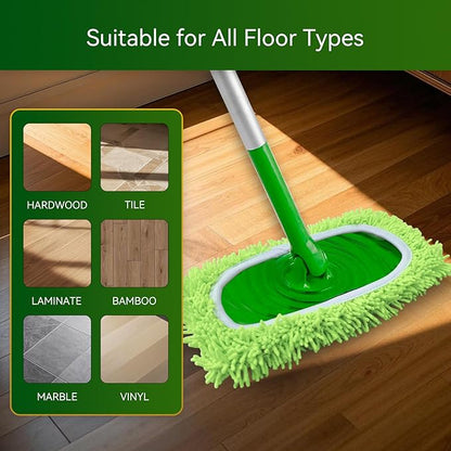 3 Pack Reusable Microfiber Mop Pads Compatible