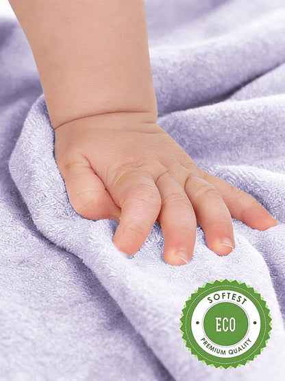 HIPHOP PANDA Baby Washcloths, Rayon Made from Bamboo